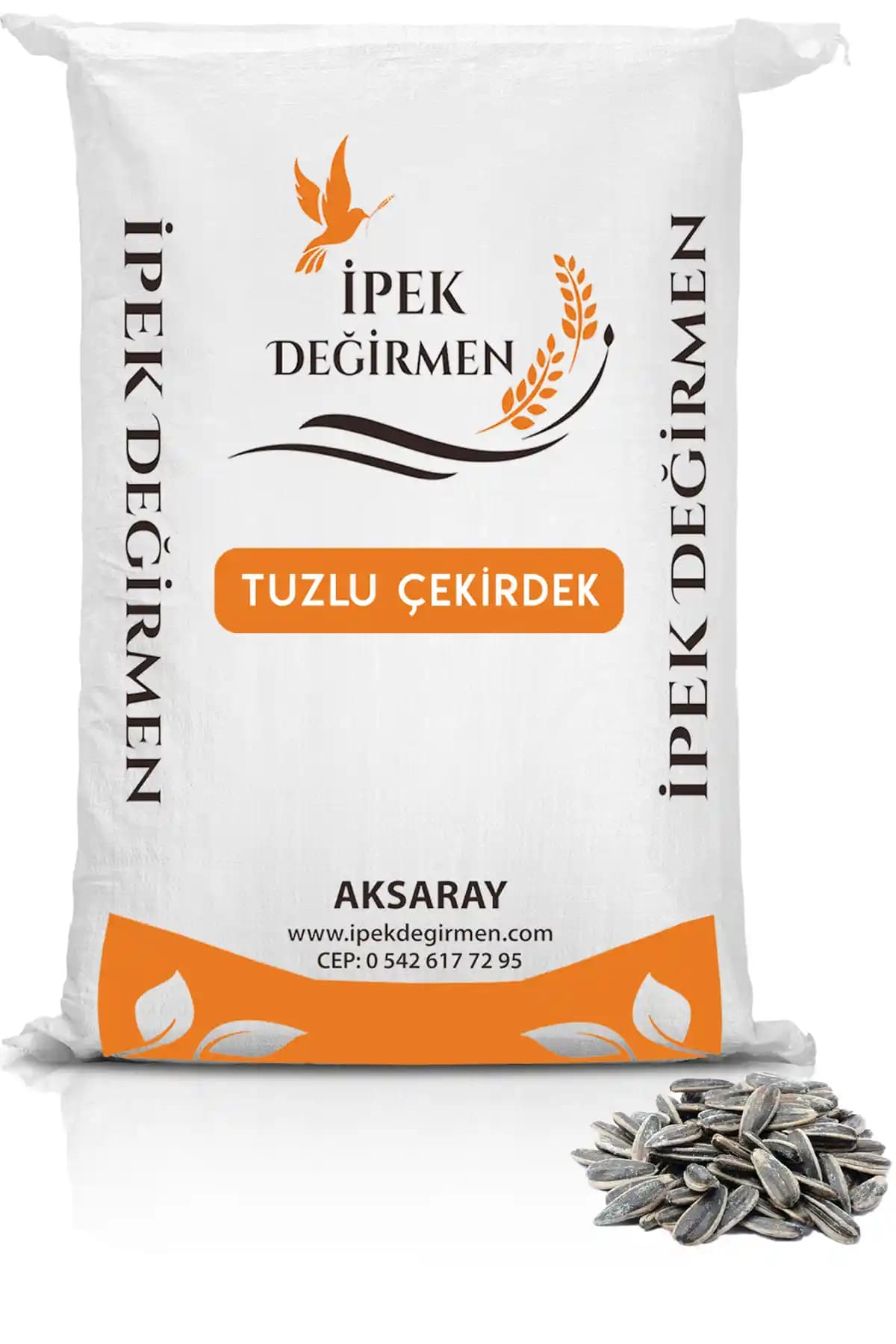 İpek Değirmen Tuzlu Kavrulmuş Siyah Japon Ay Çekirdeği 2kg Sağlıklı Atıştırmalık