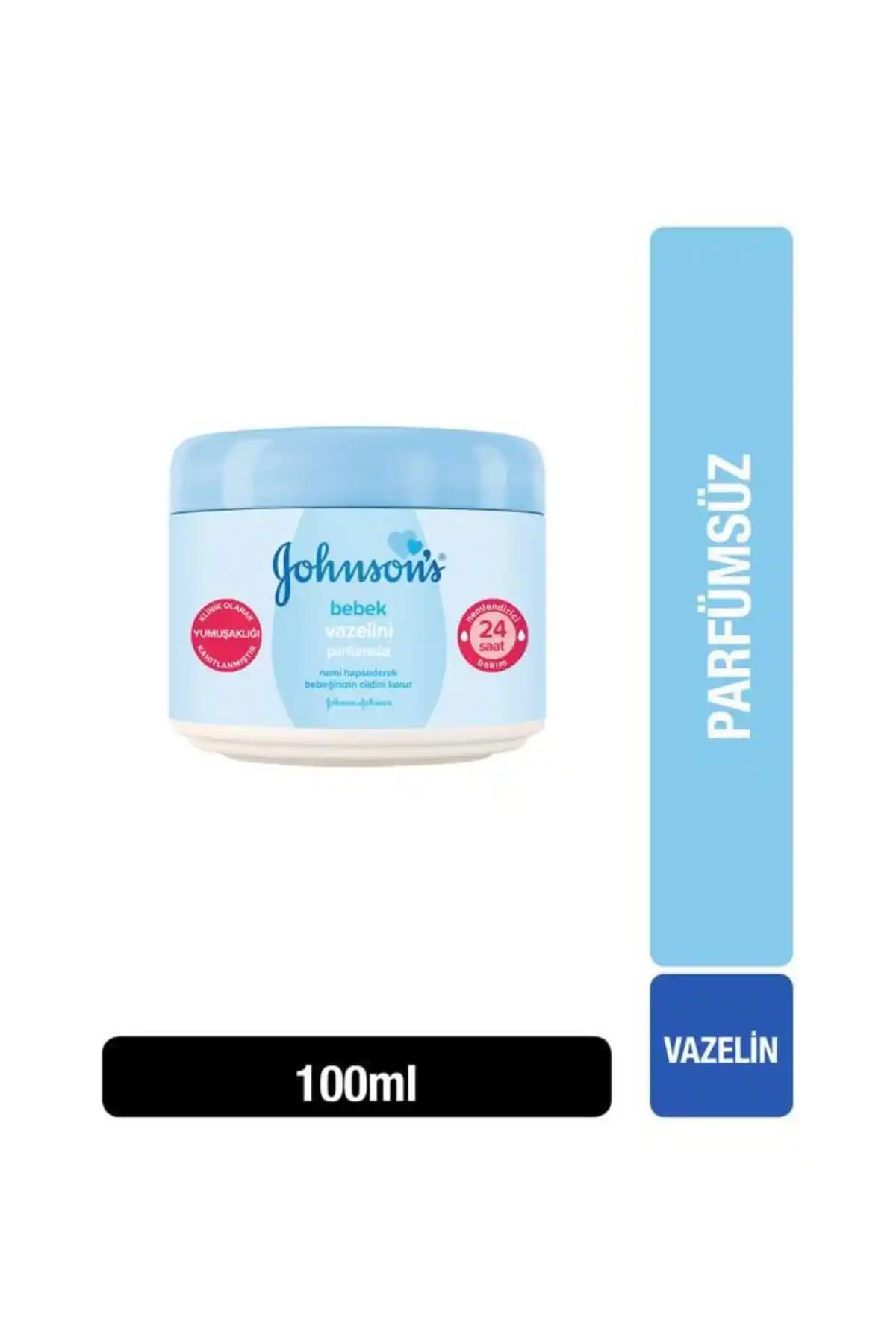Johnson's Parfümsüz Vazelin 100 ml: Hassas Ciltler İçin Güvenilir Nemlendirici Ürün