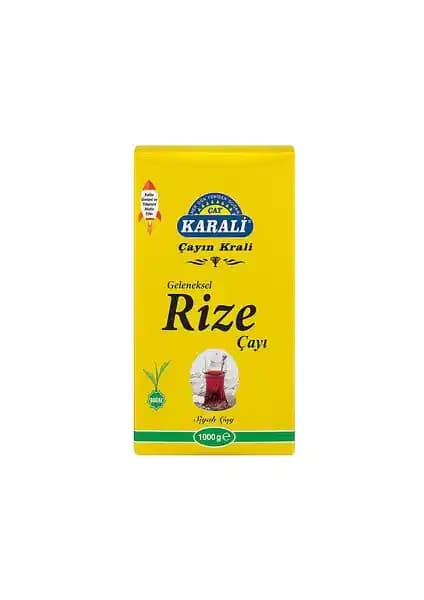 Karalı Geleneksel Rize Dökme Çay 1 kg ile Doğal ve Taze Çay Keyfi