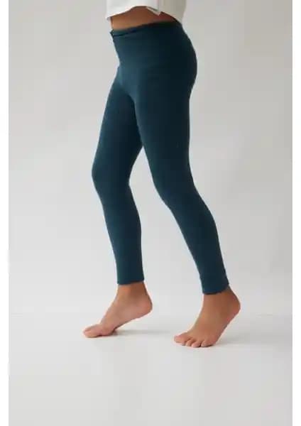 Katia & Bony Çocuk Taytları Karşılaştırması: Petrol Yeşili ve Kahverengi Modelleri