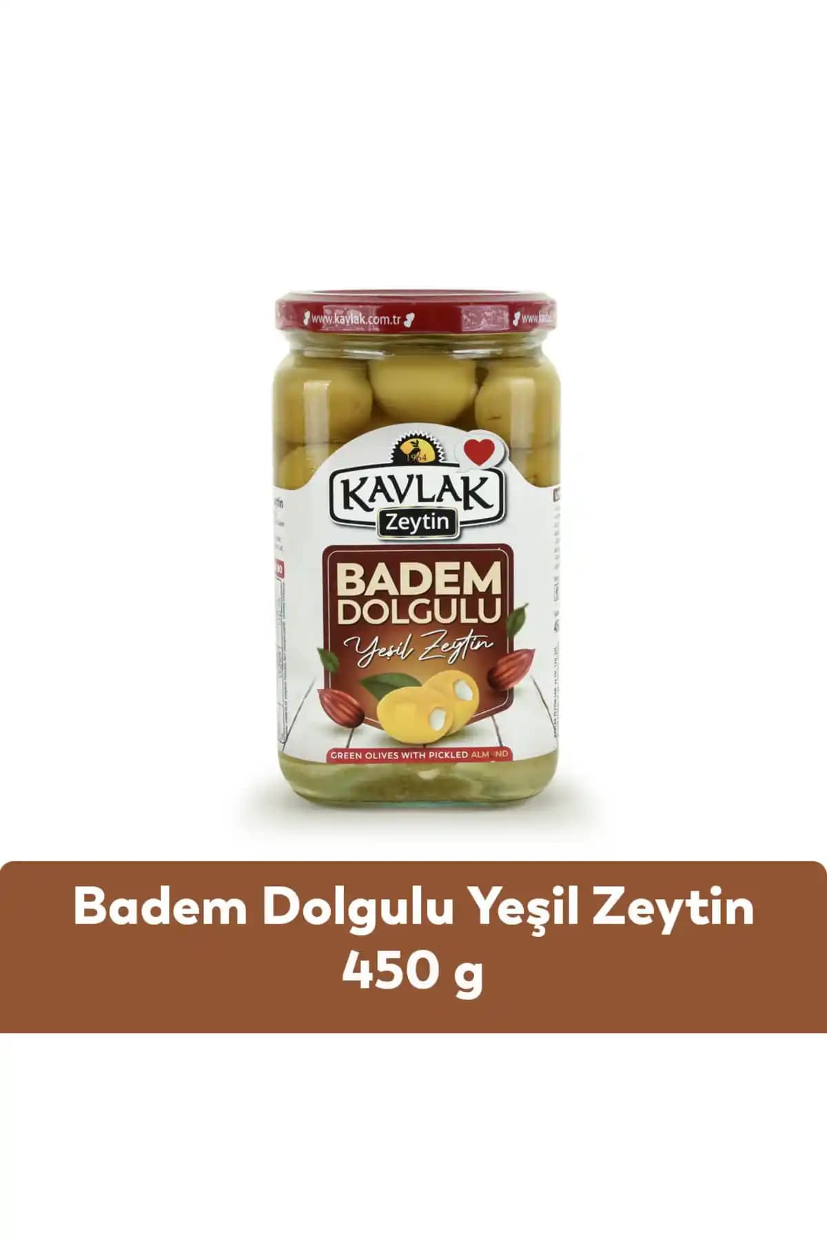 Kavlak Badem Dolgulu Yeşil Zeytin: Doğal ve Lezzetli Türk Zeytinleri