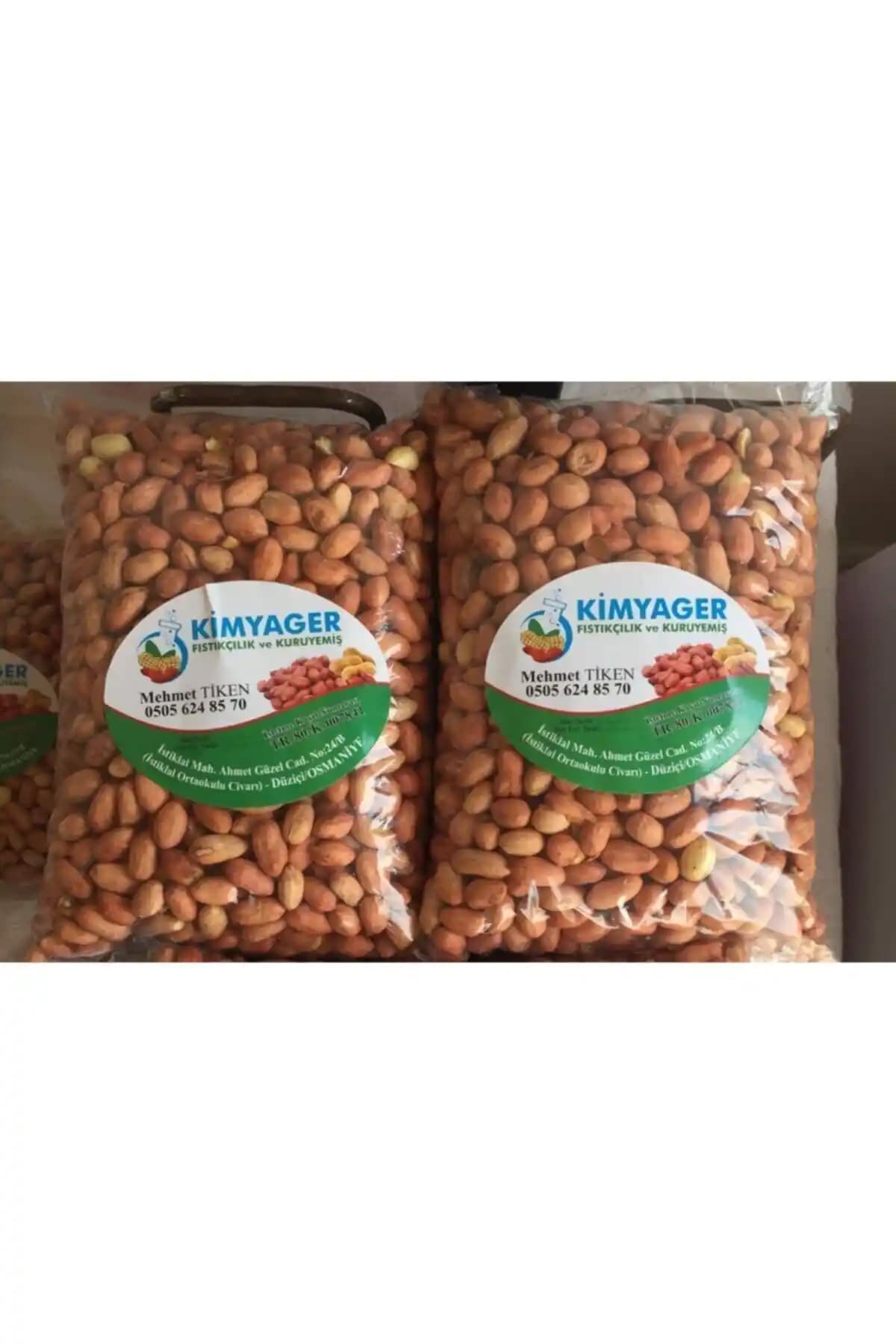 Kimyager Fıstıkçılık ve Kuruyemiş'in Kavrulmuş Tuzsuz İç Yer Fıstığı 2000g ile Sağlıklı Atıştırmalık Alternatifi