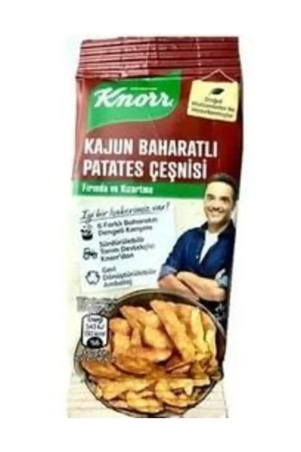 Knorr Kajun Baharat Patates Çeşnisi: Pratik ve Lezzetli Tarifler İçin Uygun Baharat Karışımı