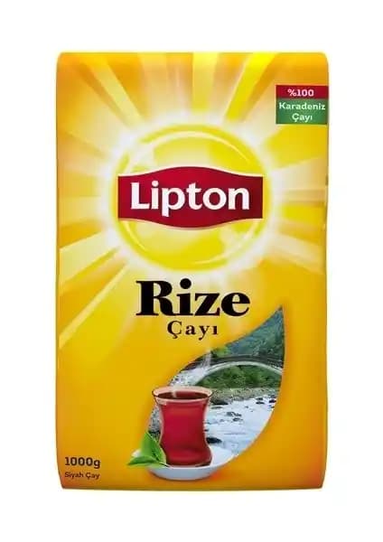 Lipton Rize Siyah Dökme Çay 1000 GR Doğal ve Taze Karadeniz Lezzeti