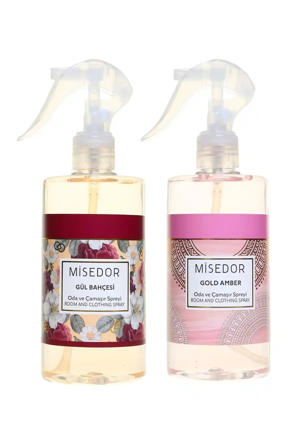 Misedor 2'li Gold Amber ve Gül Bahçesi Oda ve Çamaşır Spreyi Seti İncelemesi