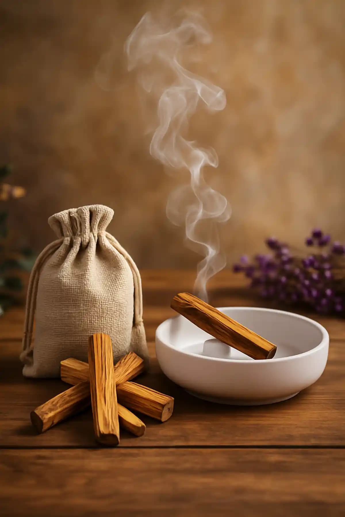 Misse Palo Santo Tütsü Seti Doğal ve Organik Aromaterapi Deneyimi İçin Uygun