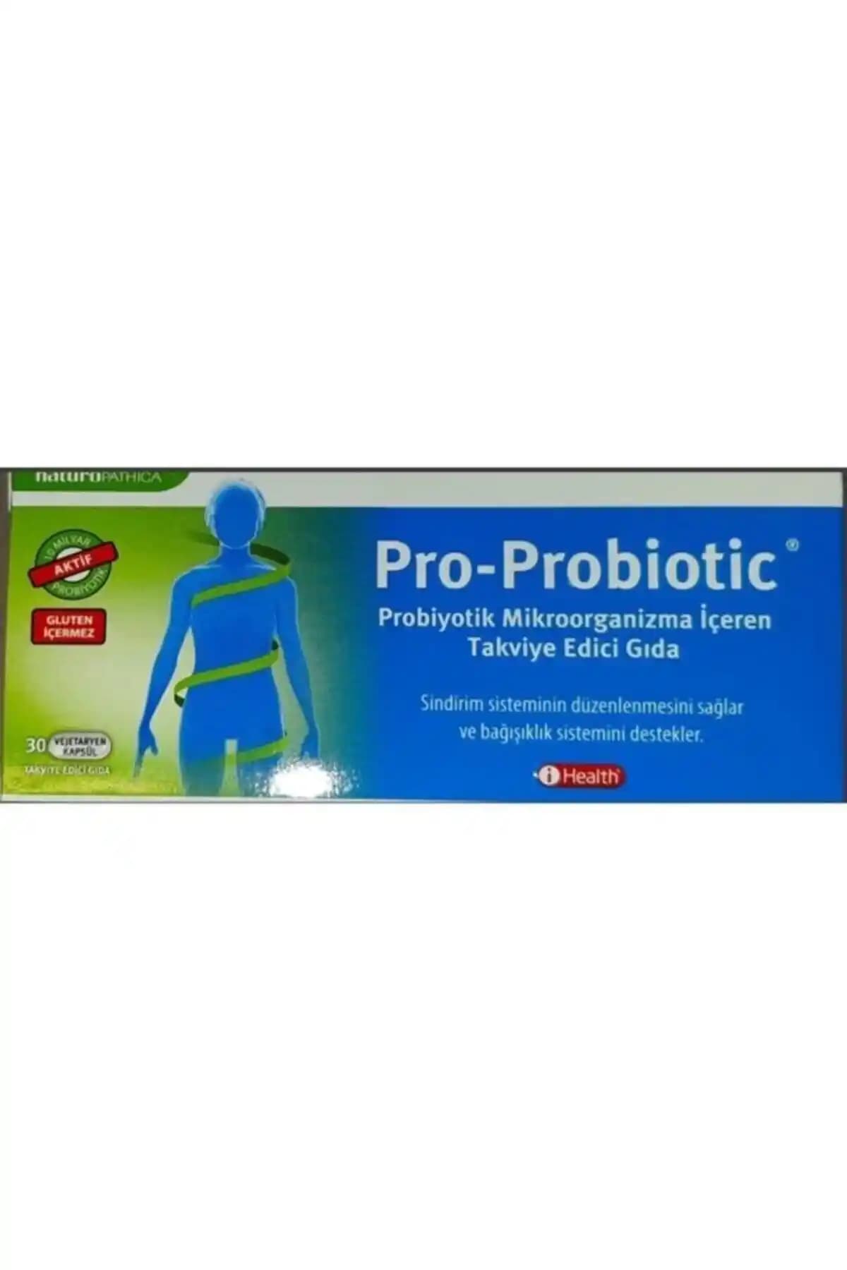 Naturopathica Pro-probiotic 30 Kapsül Bağırsak ve Bağışıklık Sistemini Güçlendiren Takviye