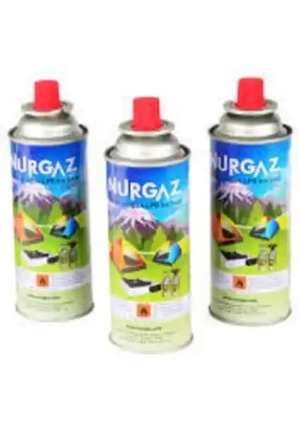 Nurgaz 220 Gr Kartuş 3'lü Set ile Güvenli ve Verimli Gaz Kaynağı Çözümleri