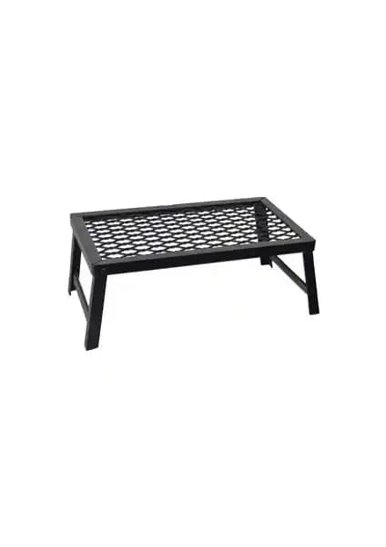 Nurgaz Ateş Üstü Izgara Orta Boy Kamp ve Açık Hava Kullanımı İçin Uygun