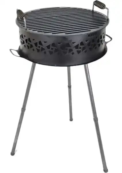 Nurgaz Meriç Şömine Barbekü: Modern ve Dayanıklı Açık Hava Pişirme Çözümü