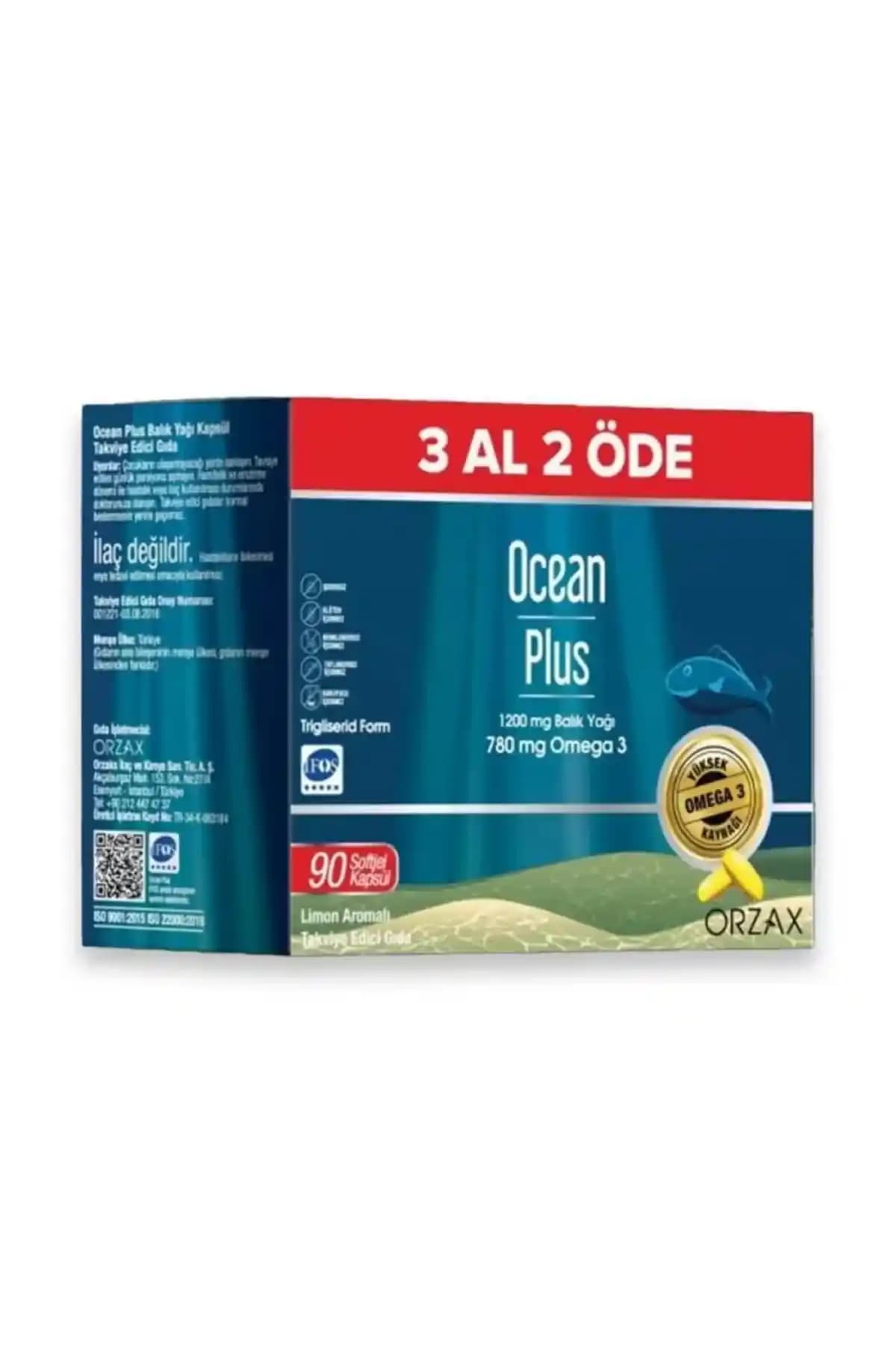 Ocean Plus 30 Kapsül Sağlık Takviyesi Türkiye Üretimi Ekonomik Kampanya