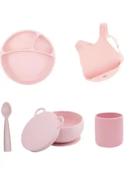 OiOi 5 Parça Önlüklü ve Blw Bubble Beige Bebek Beslenme Setleri Karşılaştırması