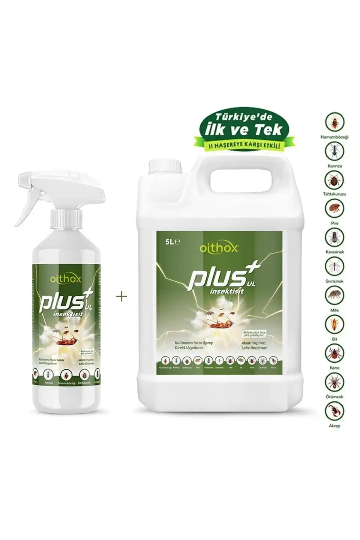 Oithox Plus Ul Pire ve Diğer Haşere Mücadele Ürünü – Güçlü ve Çevre Dostu Sprey Formu