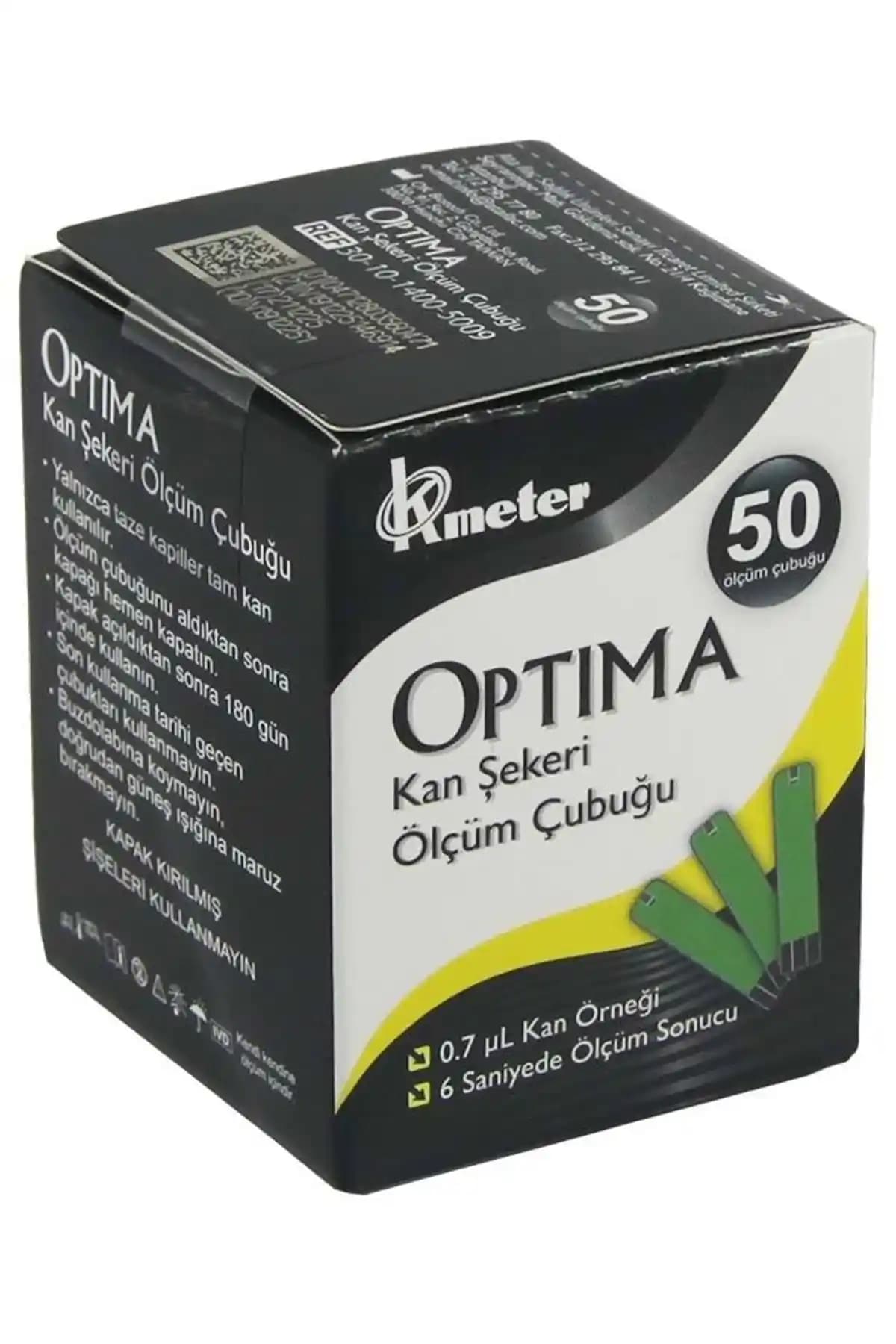 Optima OPTİMA STRİP Günlük Kan Şekeri Takibi İçin Güvenilir ve Pratik Çözüm