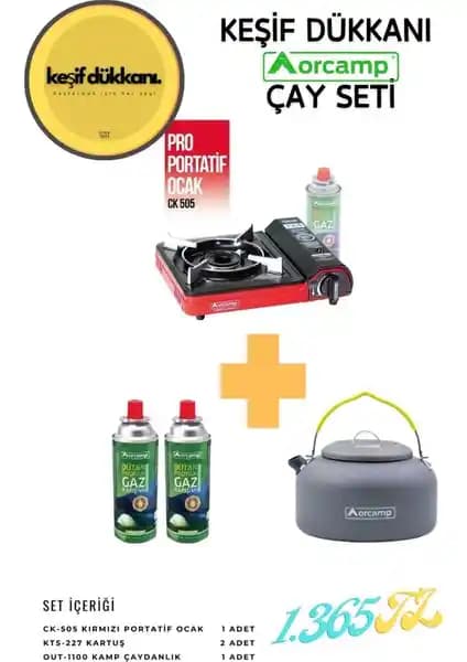 Orcamp Kamp Ekipmanları Karşılaştırması: Çay Seti ve Portatif Kamp Ocağı İncelemesi