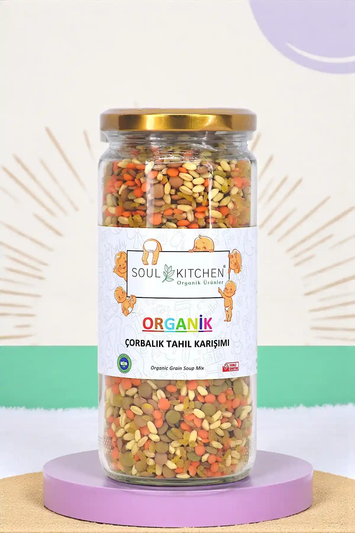 Organik Tahıl Karışımı ile Sağlıklı ve Doğal Çorba Seçenekleri Sunan Soul Kitchen Ürünleri