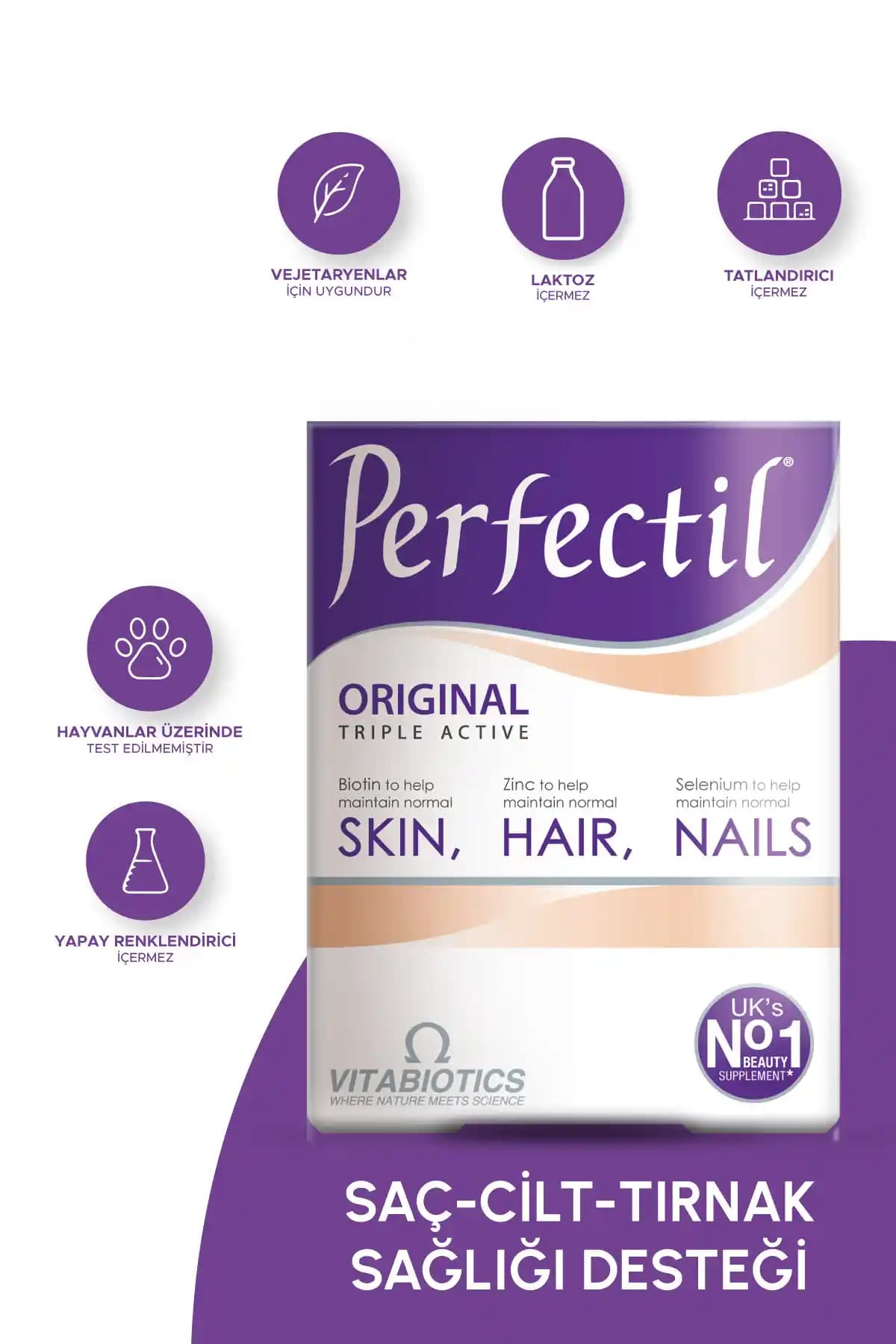 Perfectil Üzüm Çekirdeği Ekstresi ile Cilt, Saç ve Tırnak Sağlığını Destekleyen Çok Yönlü Takviye