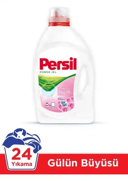 Persil Jel Sıvı Çamaşır Deterjanı Renkli Çamaşırlar İçin Yüksek Performanslı Temizlik Çözümü