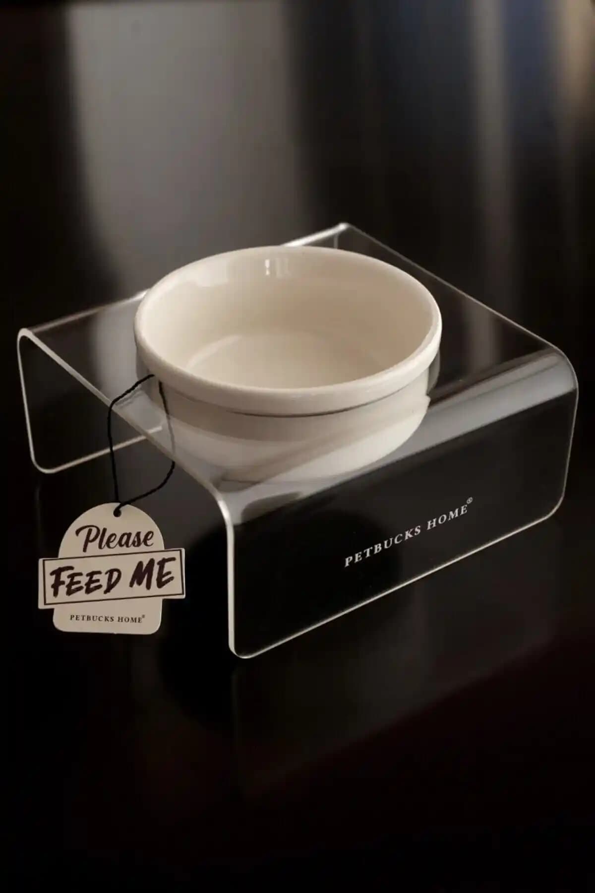 Petbucks Seramik Mama ve Su Kabı: Modern Tasarım ve Dayanıklı Malzeme ile Evcil Hayvanlar İçin İdeal