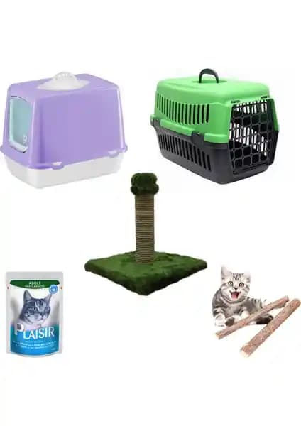 Petfony Çok Yönlü Kedi Ürün Seti: Evcil Dostlarınız İçin Kapsamlı Bakım ve Konfor Çözümü