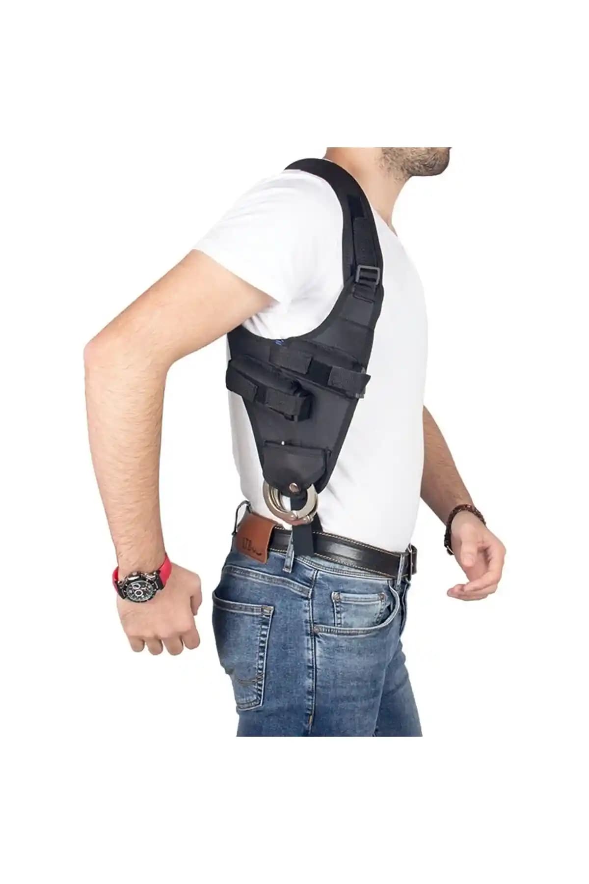 Polis ve Güvenlik Personeli İçin Dayanıklı Şahin Koltuk Altı Tabanca Kılıfı Ürün Tanıtımı