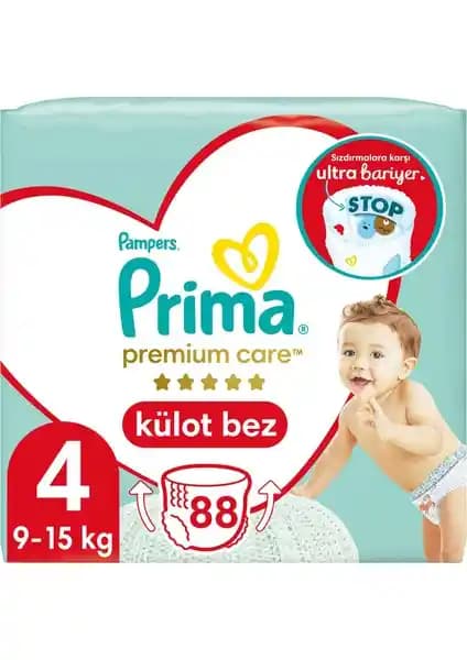 Prima Premium Care Külot Bebek Bezi Karşılaştırması: 4 ve 6 Beden Paketleri Analizi