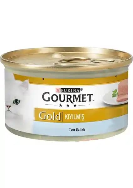 Purina Gourmet Gold Kıyılmış Ton Balığı 85 gr - Lezzetli ve Dengeli Kedi Konservesi