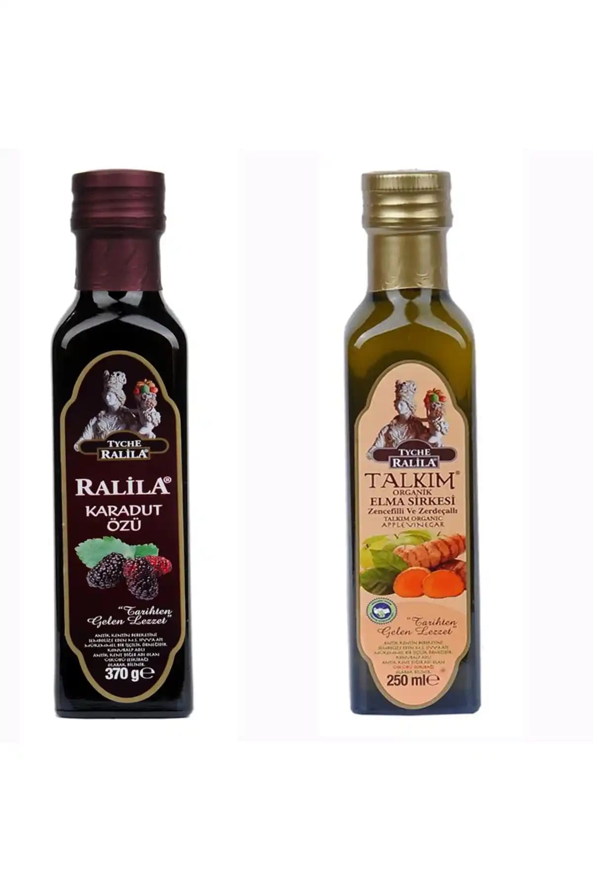 RALİLA Organik Karadut, Zencefil ve Zerdeçal Karışımı Atom Seti Sağlık ve Doğallık Birliği