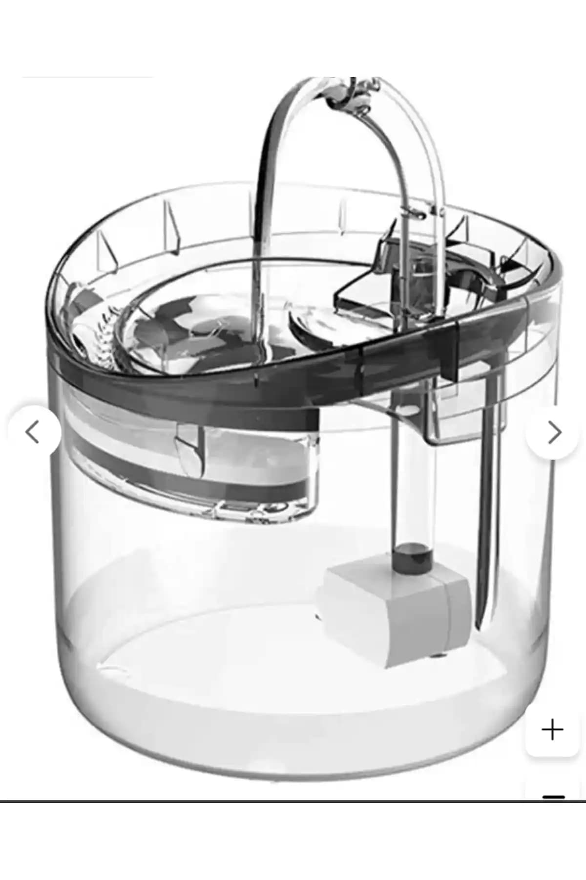 Renetic Işıklı Otomatik Su Pınarı Evcil Hayvanlar İçin Modern ve Pratik Çözüm