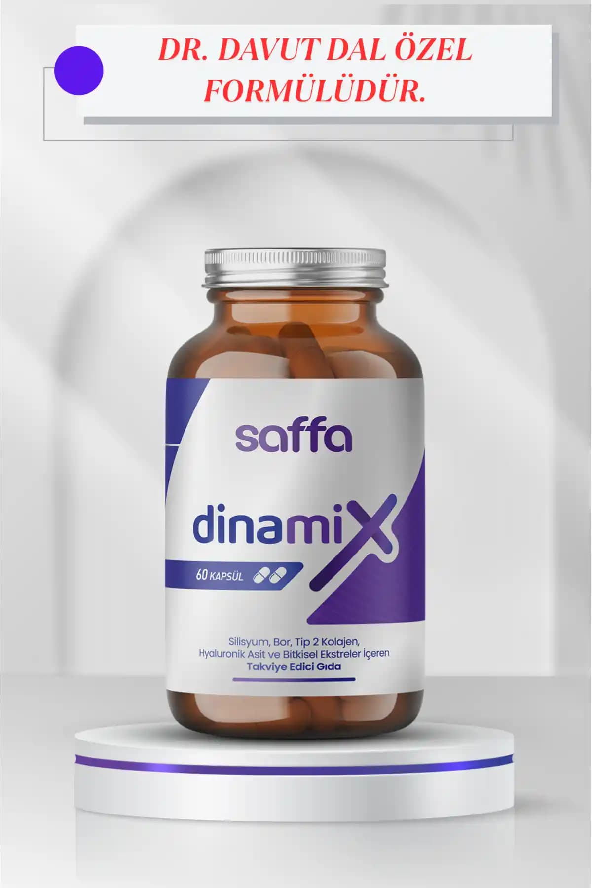 SAFFA NATURAL DİNAMİX: Eklem ve Hareket Sağlığını Destekleyen Doğal Takviye Ürünü
