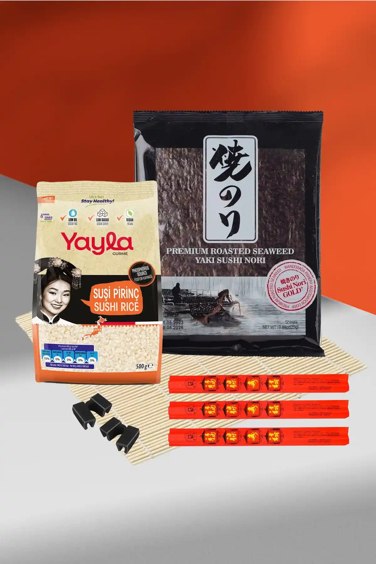 Sea Food Yaki Sushi Nori Gold Seti ile Evde Pratik ve Şık Sushi Hazırlama Rehberi