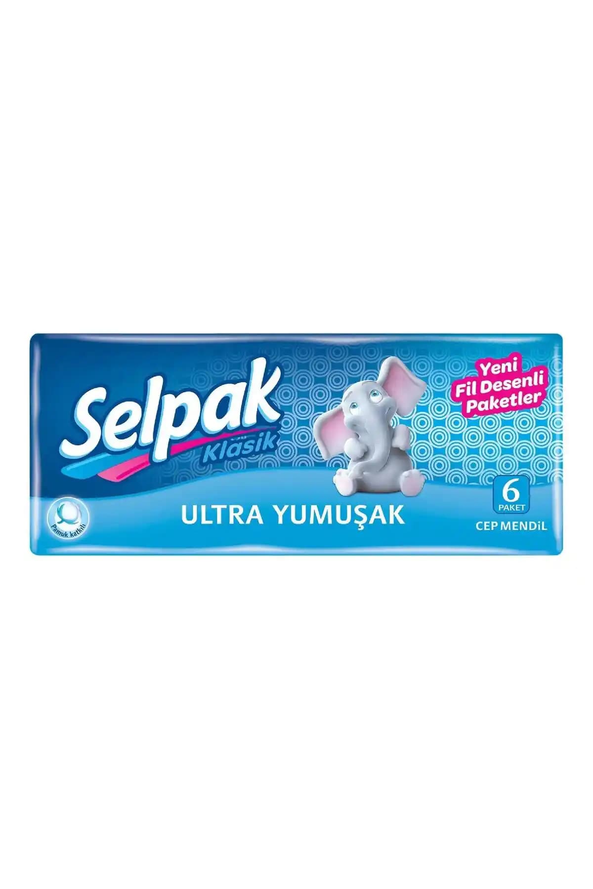 Selpak Cep Mendil 6'lı Paket Pratik ve Güvenilir Temizlik Çözümü