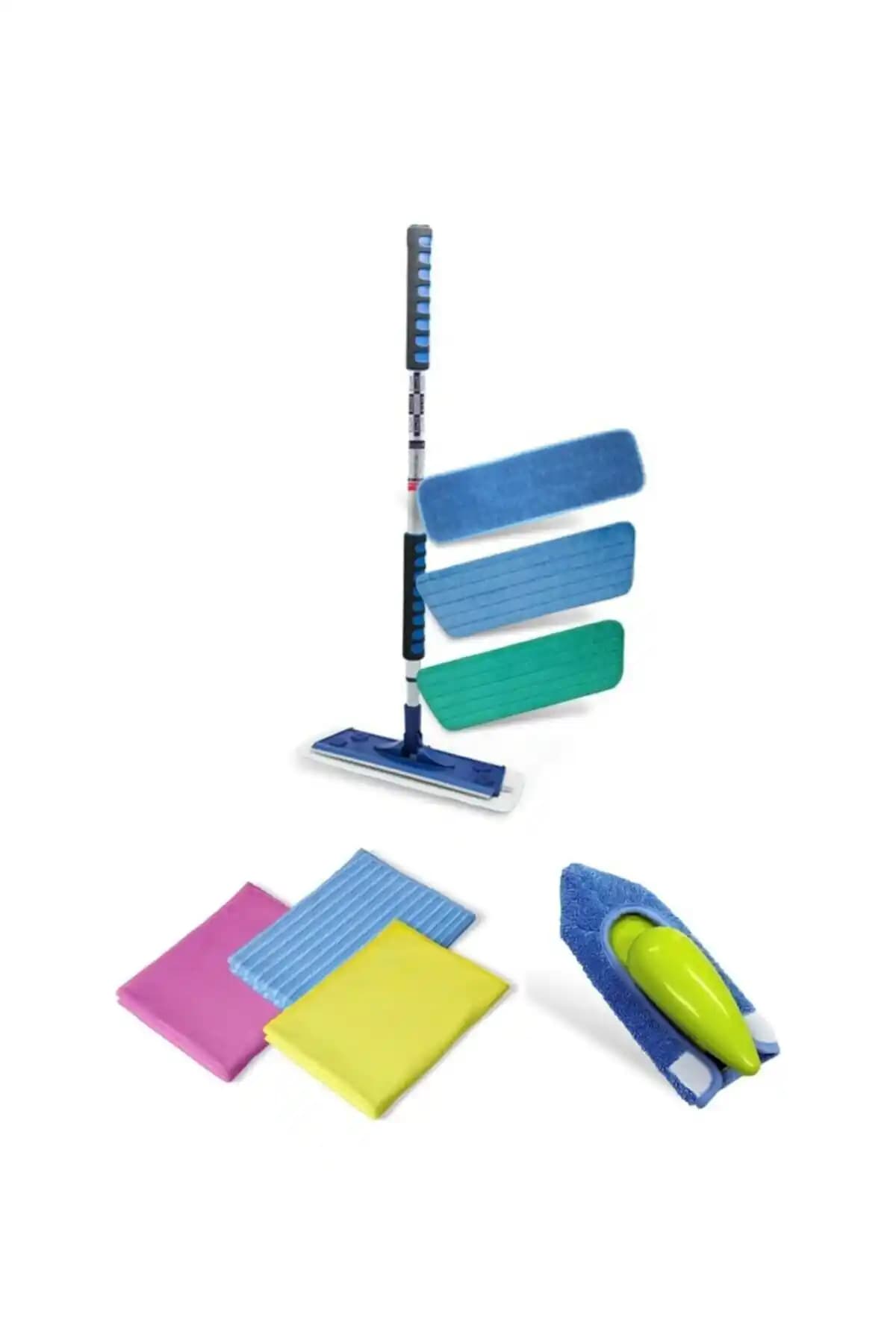 Silva Mikrofiber Seti: Çok Yönlü ve Dayanıklı Temizlik Çözümünüz