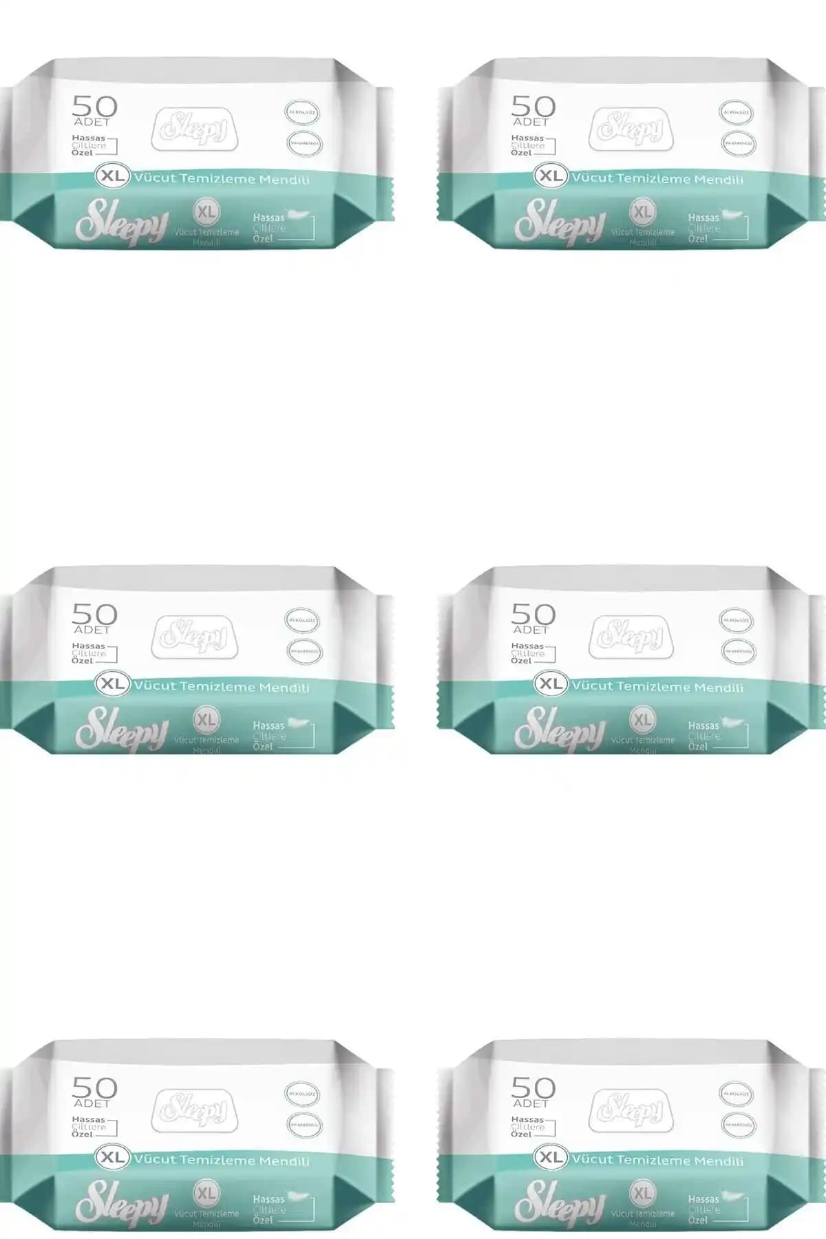 Sleepy XL Vücut Temizleme Mendili: Pratik ve Güvenilir Hijyen Çözümü