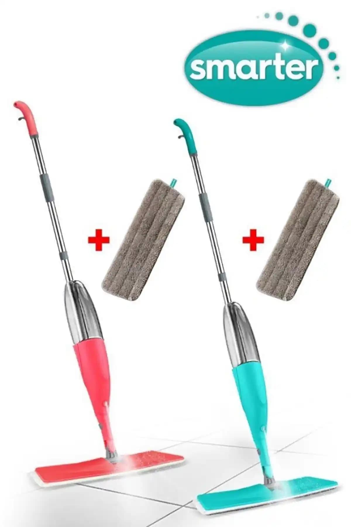 SMARTER Şıny Sprey Mop Renkli 2'li Temizlik Seti İnceleme ve Kullanıcı Yorumları