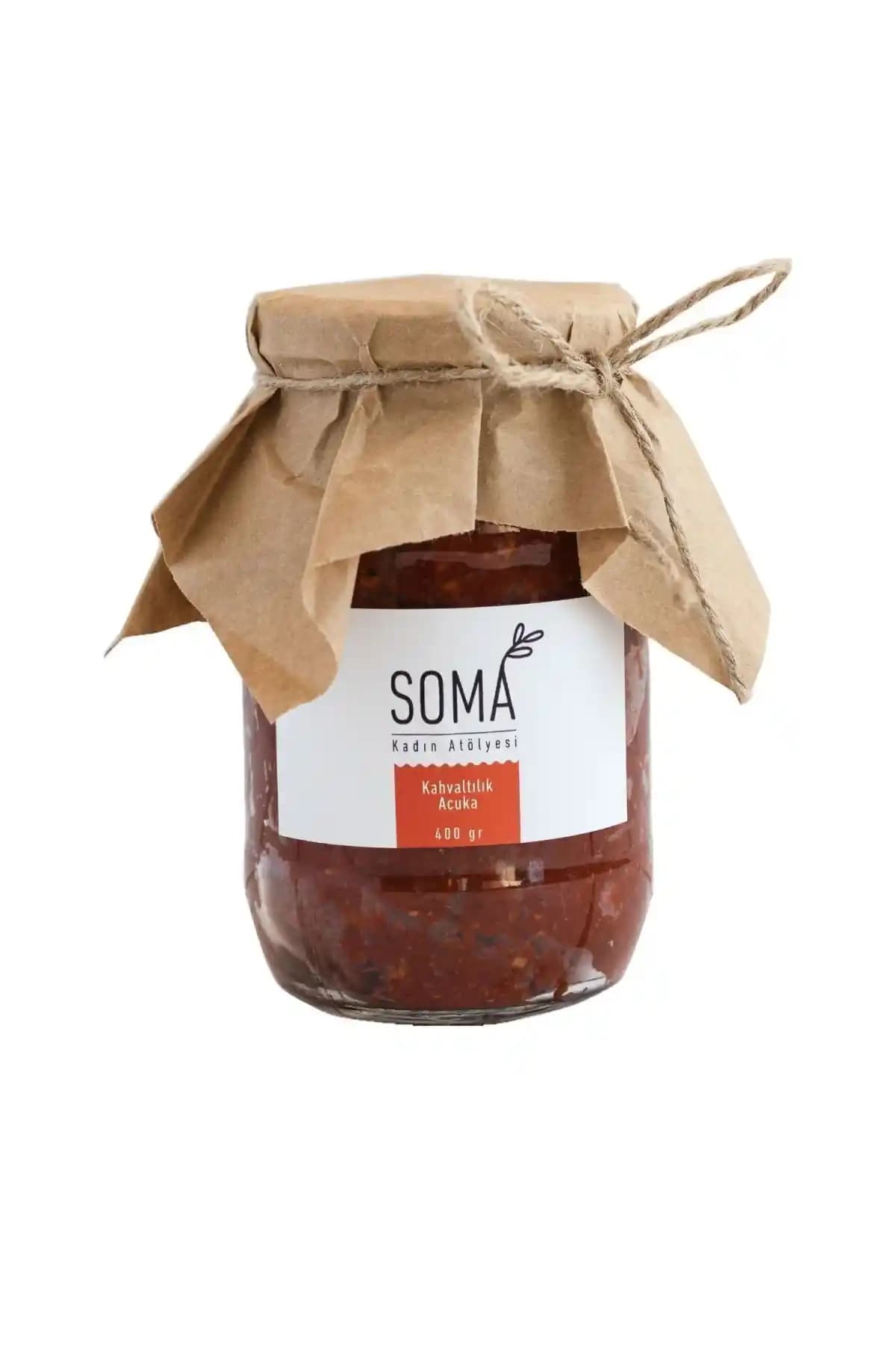 Soma Kadın Atölyesi'nin Doğal ve Geleneksel Lezzetlerle Zenginleştirilmiş Acuka Salça Sosu Tanıtımı