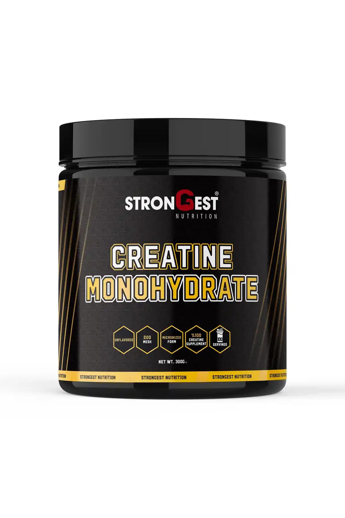 Strongest Creatine Monohydrate 300Gr Sporcular ve Fitness Tutkunları İçin Güç ve Performans Artırıcı Takviye