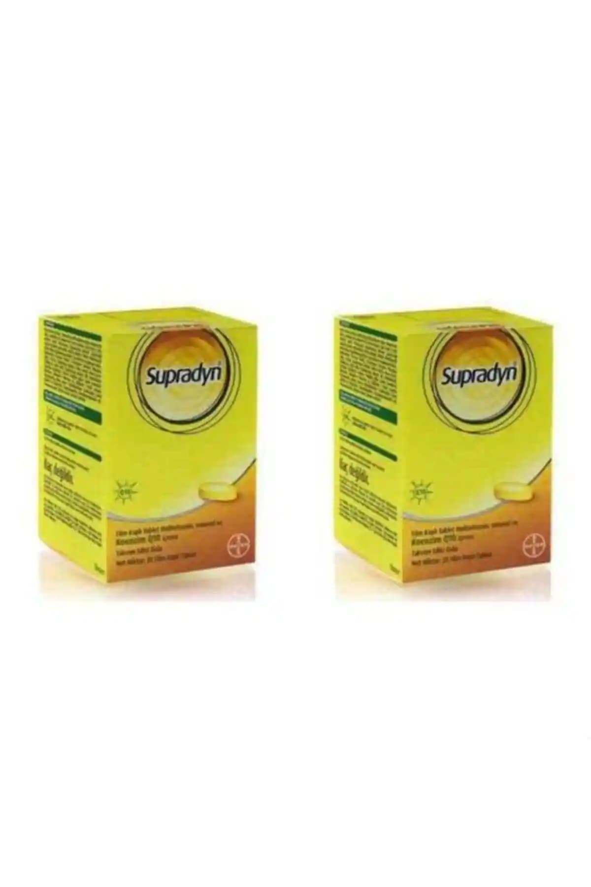 Supradyn Koenzim Q10 Multivitamin: Günlük Enerji ve Bağışıklık Destekleyici Takviye Ürünü