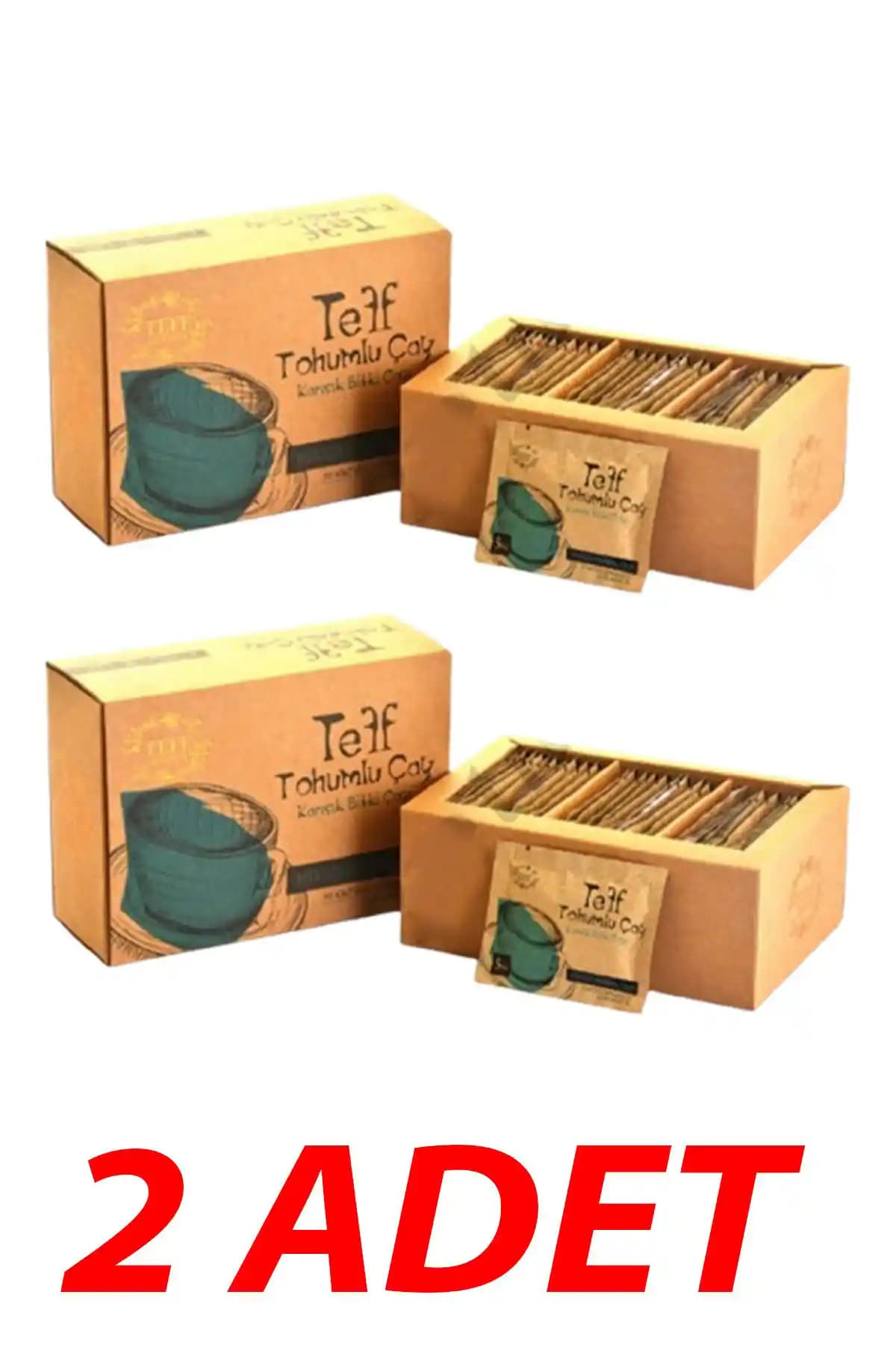 Teff Tohumlu Bitki Çayı Doğal Sağlık ve Metabolizma Destekleyici Ürün