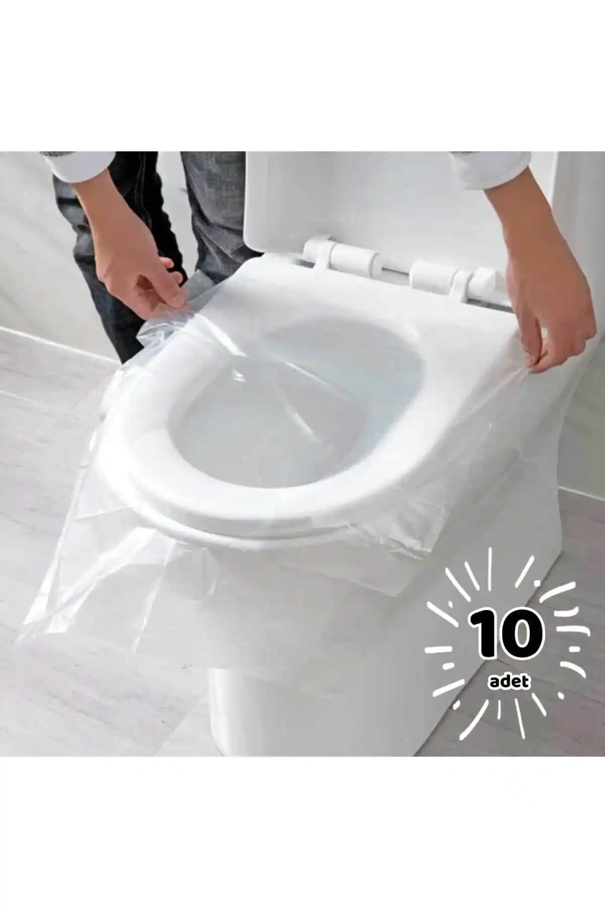 ThreeMB Toys 10 Adet Tek Kullanımlık Klozet Örtüsü ile Hijyen ve Konfor Sağlayın