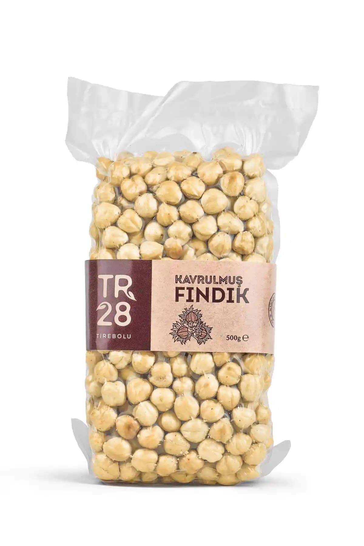 TR 28 Tirebolu Kavrulmuş Fındık 500g Doğal ve Lezzetli Sağlıklı Atıştırmalık