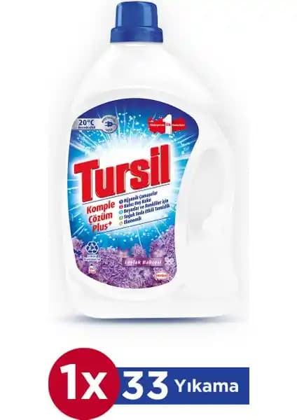 Tursil Matik Power Jel Beyaz ve Renkli Çamaşırlar İçin Yüksek Performanslı Sıvı Deterjanı