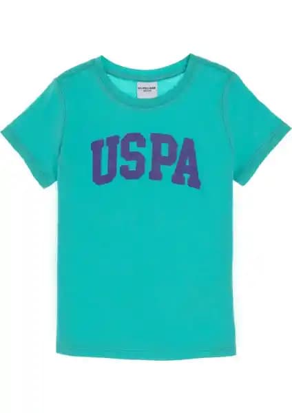 U.S. Polo Assn. Kız Çocuk Mint Tişörtü: Şık ve Rahat Günlük Giyim Seçeneği