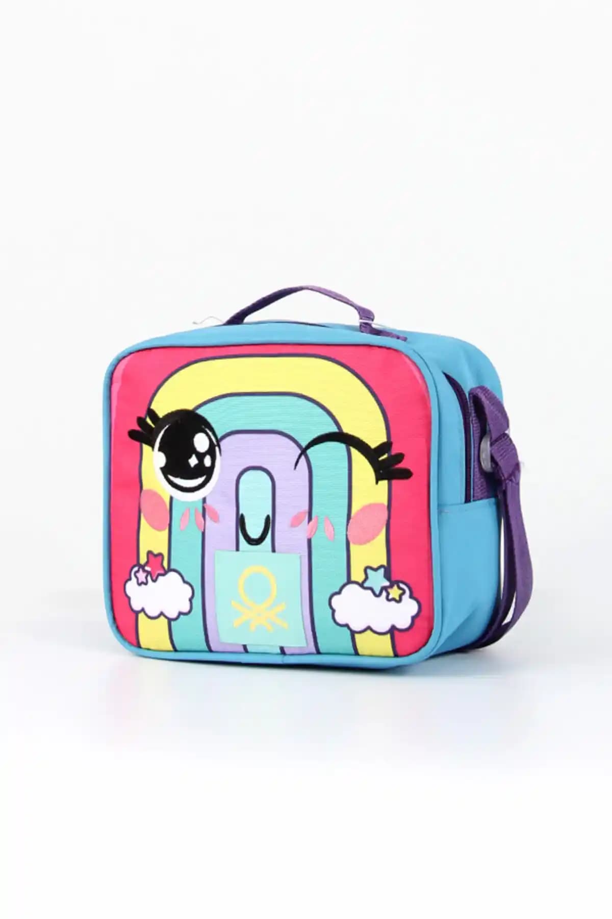 United Colors of Benetton Gökkuşağı Beslenme Çantası: Renkli ve Dayanıklı Çocuk Çantası