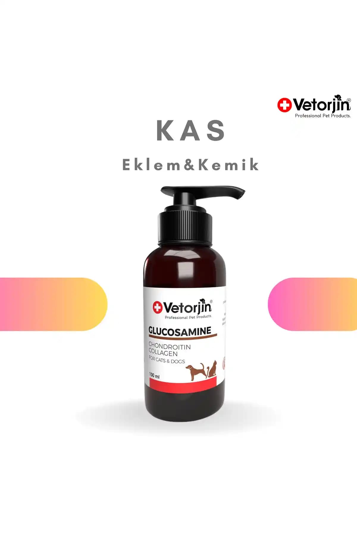 Vetorjin Eklem ve Sağlık Takviyesi Kedi ve Köpekler İçin Güçlü ve Sağlıklı Evcil Dostlarınız İçin