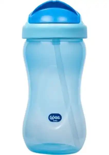 Wee Baby Renkli Pipetli Alıştırma Bardağı Güvenli ve Dayanıklı Çocuk İçme Kabı