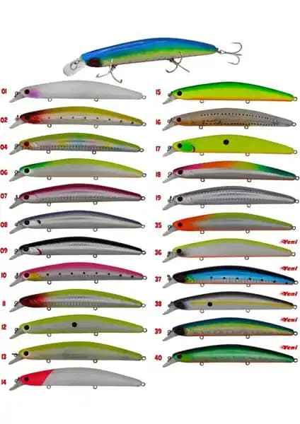 Wily Camaro 13 cm Maket Balık 21 gr Balıkçılık İçin Dayanıklı ve Renkli Seçenekler