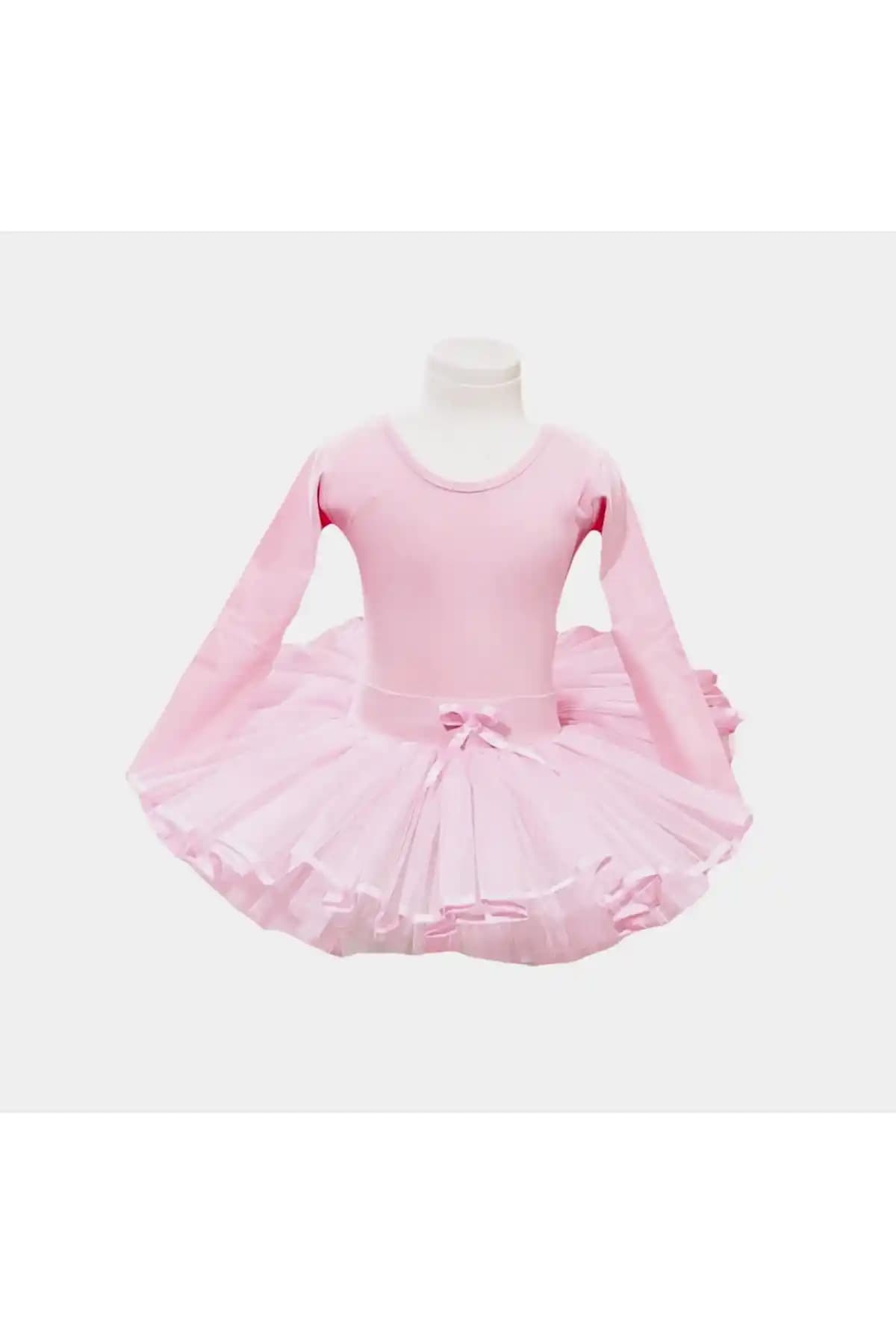 Yılz Bale ve Spor Çocuk Bale Mayosu Kurdeleli Tül Etek ile Şıklık ve Konfor Bir Arada