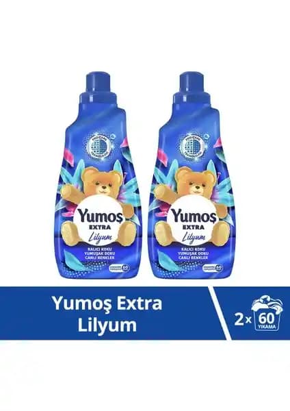 Yumoş Extra Lilyum Konsantre Çamaşır Yumuşatıcı: Yüksek Performans ve Kalıcı Koku Sağlar