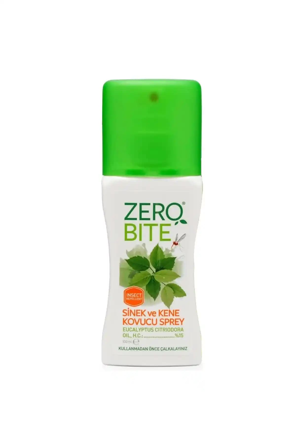 ZeroBite Bitki Özlü Sinek ve Kene Kovucu Sprey 100 ml Doğal ve Güvenli Koruma